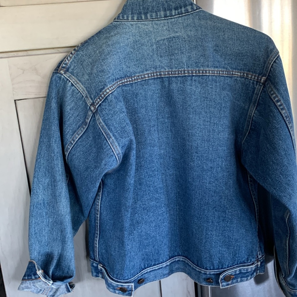 Pocket plains vintage denim jacket size m/l - Picture 2 of 2